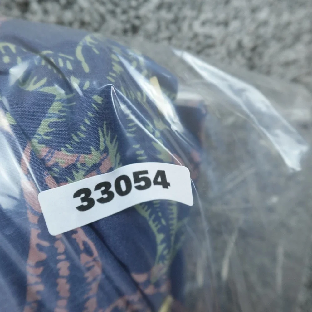 VTG J Crew Shirt Mens L Blue Oarsman Starfish Nautical Ocean Sea Life Button Up